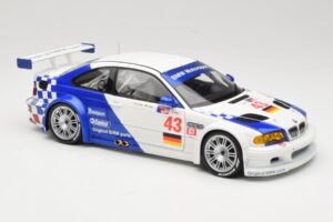 BMW M3 E46 GTR #24 D. Muller / J. Muller / H.-J. Stuck ALMS 2001 Minichamps 1:18 80430139184 Metal - imaginea 6 din 8