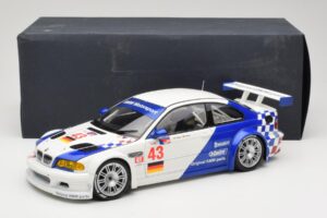 BMW M3 E46 GTR #24 D. Muller / J. Muller / H.-J. Stuck ALMS 2001 Minichamps 1:18 80430139184 Metal - imaginea 8 din 8