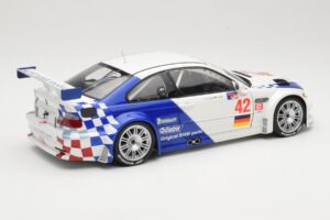 BMW M3 E46 GTR #42 J. Muller / J.J. Lehto ALMS 2001 Minichamps 1:18 80430139183 Metal - imaginea 3 din 8