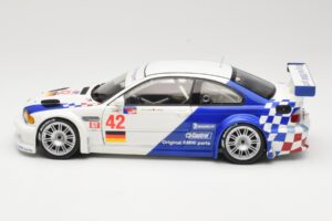 BMW M3 E46 GTR #42 J. Muller / J.J. Lehto ALMS 2001 Minichamps 1:18 80430139183 Metal - imaginea 4 din 8