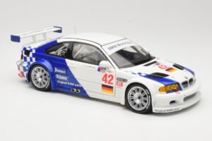 BMW M3 E46 GTR #42 J. Muller / J.J. Lehto ALMS 2001 Minichamps 1:18 80430139183 Metal - imaginea 6 din 8