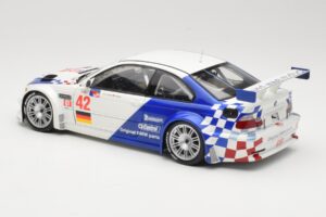 BMW M3 E46 GTR #42 J. Muller / J.J. Lehto ALMS 2001 Minichamps 1:18 80430139183 Metal - imaginea 7 din 8