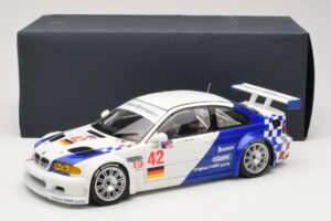 BMW M3 E46 GTR #42 J. Muller / J.J. Lehto ALMS 2001 Minichamps 1:18 80430139183 Metal - imaginea 8 din 8