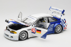 BMW M3 E46 GTR #42 J. Muller / J-J. Lehto ALMS 2001 Minichamps 1:18 80430139183-R1 Metal - imaginea 2 din 8