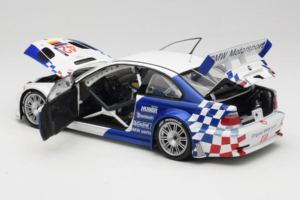 BMW M3 E46 GTR #42 J. Muller / J-J. Lehto ALMS 2001 Minichamps 1:18 80430139183-R1 Metal - imaginea 5 din 8