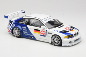 BMW M3 E46 GTR #42 J. Muller / J-J. Lehto ALMS 2001 Minichamps 1:18 80430139183-R1 Metal - imaginea 6 din 8