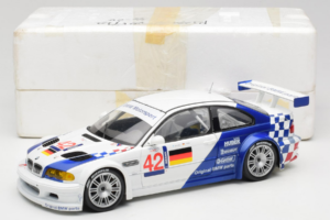 BMW M3 E46 GTR #42 J. Muller / J-J. Lehto ALMS 2001 Minichamps 1:18 80430139183-R1 Metal - imaginea 8 din 8