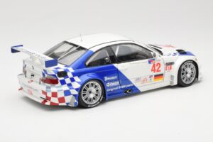 BMW M3 E46 GTR #42 J. Lehto / P. Ekblom ALMS 2001 Minichamps 1:18 100012142 Metal - imaginea 3 din 8