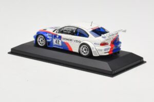 BMW M3 E46 GTR #42 P. Muller / J. Muller / H-J. Stuck / P. Lamy ADAC 24h Nurburgring 2004 Minichamps 1:43 BMW001 Metal - imaginea 3 din 4