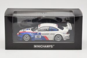 BMW M3 E46 GTR #42 P. Muller / J. Muller / H-J. Stuck / P. Lamy ADAC 24h Nurburgring 2004 Minichamps 1:43 BMW001 Metal - imaginea 4 din 4