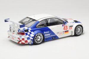 BMW M3 E46 GTR #43 D. Muller ALMS 2001 Minichamps 1:18 100012143 Metal - imaginea 3 din 8