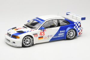 BMW M3 E46 GTR #43 D. Muller ALMS 2001 Minichamps 1:18 100012143 Metal