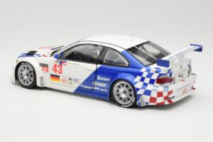 BMW M3 E46 GTR #43 D. Muller ALMS 2001 Minichamps 1:18 100012143 Metal - imaginea 7 din 8