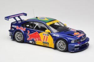BMW M3 E46 GTR #11 Red Bull Interlagos 2005 AUTOart 1:18 80645 Metal - imaginea 4 din 6