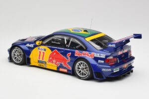 BMW M3 E46 GTR #11 Red Bull Interlagos 2005 AUTOart 1:18 80645 Metal - imaginea 5 din 6