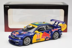 BMW M3 E46 GTR #11 Red Bull Interlagos 2005 AUTOart 1:18 80645 Metal - imaginea 6 din 6