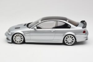 BMW M3 E46 GTR Argintiu Otto 1:18 OT1128 Rășină - imaginea 3 din 6