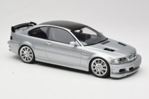 BMW M3 E46 GTR Argintiu Otto 1:18 OT1128 Rășină - imaginea 4 din 6