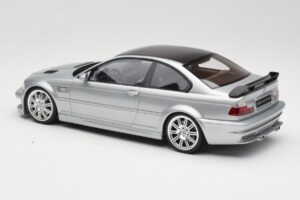 BMW M3 E46 GTR Argintiu Otto 1:18 OT1128 Rășină - imaginea 5 din 6