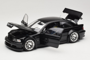 BMW M3 E46 GTR Street Negru Minichamps 1:18 100012105 Metal - imaginea 2 din 8