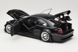 BMW M3 E46 GTR Street Negru Minichamps 1:18 100012105 Metal - imaginea 5 din 8
