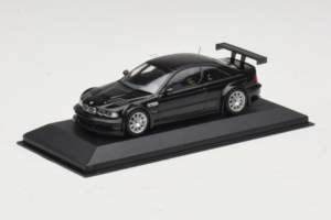 BMW M3 E46 GTR Street Negru Minichamps 1:43 BMW020 Metal - imaginea 2 din 5