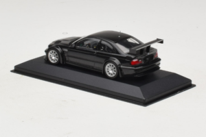 BMW M3 E46 GTR Street Negru Minichamps 1:43 BMW020 Metal - imaginea 3 din 5