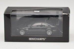 BMW M3 E46 GTR Street Negru Minichamps 1:43 BMW020 Metal - imaginea 5 din 5