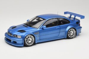 BMW M3 E46 GTR Street Albastru Minichamps 1:18 80430302540 Metal
