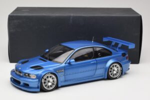 BMW M3 E46 GTR Street Albastru Minichamps 1:18 80430302540 Metal - imaginea 8 din 8