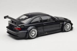 BMW M3 E46 GTR Street Carbon Black Minichamps 1:18 80430152552 Metal - imaginea 3 din 8