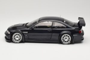 BMW M3 E46 GTR Street Carbon Black Minichamps 1:18 80430152552 Metal - imaginea 4 din 8