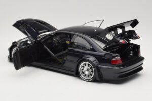 BMW M3 E46 GTR Street Carbon Black Minichamps 1:18 80430152552 Metal - imaginea 5 din 8