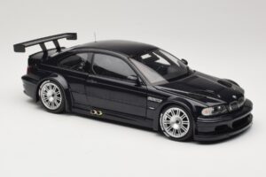 BMW M3 E46 GTR Street Carbon Black Minichamps 1:18 80430152552 Metal - imaginea 6 din 8
