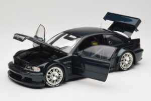 BMW M3 E46 GTR Street Emerald Green Minichamps 1:18 80430396025 Metal - imaginea 2 din 8