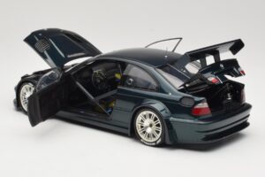 BMW M3 E46 GTR Street Emerald Green Minichamps 1:18 80430396025 Metal - imaginea 5 din 8
