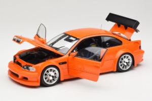 BMW M3 E46 GTR Street Portocaliu Minichamps 1:18 100012106 Metal - imaginea 2 din 8