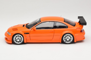BMW M3 E46 GTR Street Portocaliu Minichamps 1:18 100012106 Metal - imaginea 4 din 8