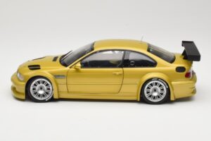 BMW M3 E46 GTR Street Phoenix Yellow Minichamps 1:18 80430309444 Metal - imaginea 4 din 8