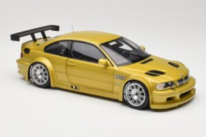 BMW M3 E46 GTR Street Phoenix Yellow Minichamps 1:18 80430309444 Metal - imaginea 6 din 8