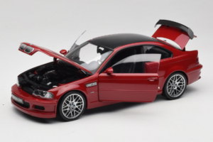 BMW M3 E46 GTR Street Roșu Kyosho 1:18 08507R Metal - imaginea 2 din 8