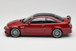 BMW M3 E46 GTR Street Roșu Kyosho 1:18 08507R Metal - imaginea 4 din 8