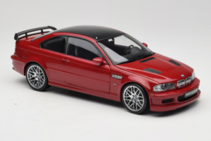 BMW M3 E46 GTR Street Roșu Kyosho 1:18 08507R Metal - imaginea 6 din 8