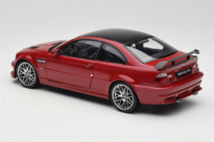 BMW M3 E46 GTR Street Roșu Kyosho 1:18 08507R Metal - imaginea 7 din 8