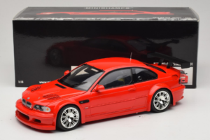 BMW M3 E46 GTR Street Roșu Minichamps 1:18 100012101 Metal - imaginea 8 din 8