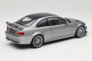 BMW M3 E46 GTR Street Gri Argintiu Kyosho 1:18 08507S Metal - imaginea 3 din 8