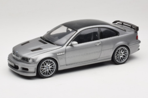 BMW M3 E46 GTR Street Gri Argintiu Kyosho 1:18 08507S Metal