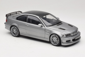 BMW M3 E46 GTR Street Gri Argintiu Kyosho 1:18 08507S Metal - imaginea 6 din 8