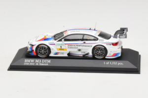 BMW M3 E92 #1 M. Tomczyk BMW Team RMG DTM Champion 2012 Minichamps 1:43 410122201 Metal