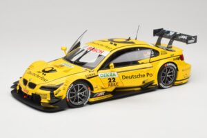 BMW M3 E92 #22 T. Glock BMW Team MTEK DTM 2013 Minichamps 1:18 100132222 Metal - imaginea 2 din 8